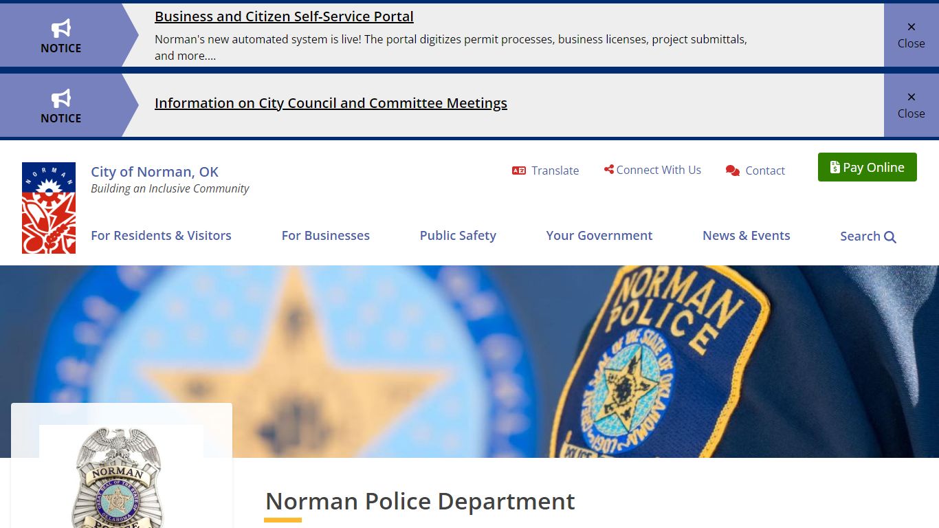 Norman Police Department | City of Norman, OK